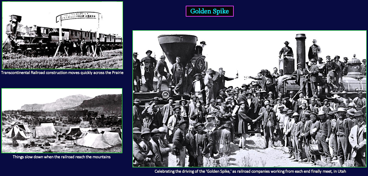 Golden Spike, 1869